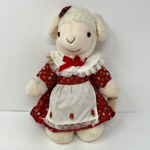Venture Lamb Sheep Plush 12 Inch Motion Sound‎ Kid Nursery Stuffed Animal Toy